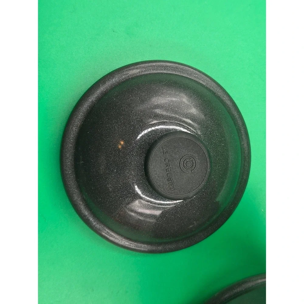Le Creuset Demi Tea Kettle 1.25 Qt 1.1L Metallic Grey Sparkle Enamel Whistling